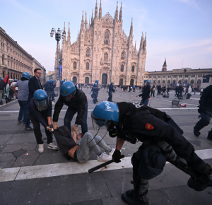 Piazza Duomo, Milano, 17 ottobre 2026 (Piero Cruciatti, Afp)