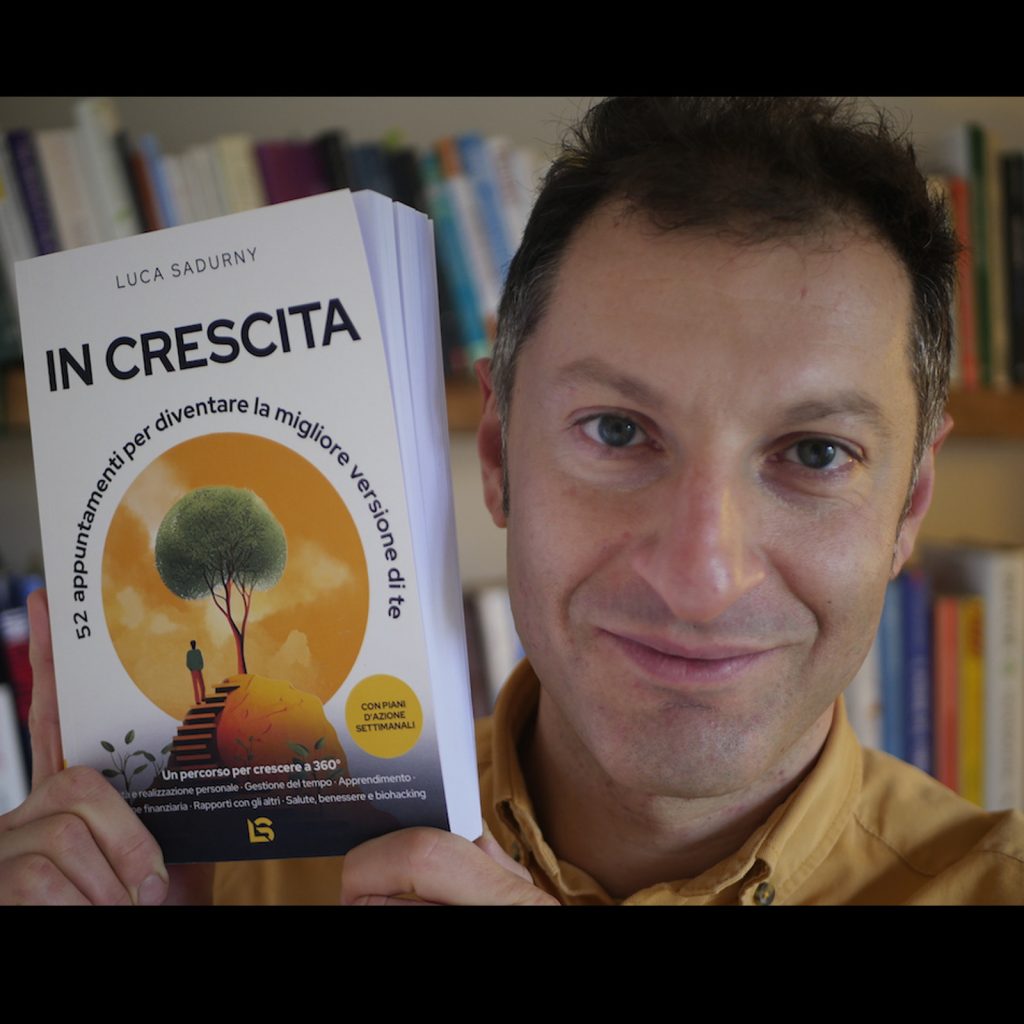 Intervista a Luca Sadurny:“IN CRESCITA52 appuntamenti per diventare la migliore versione di te”